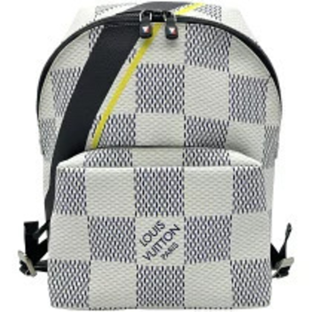 Louis Vuitton Apollo Backpack White Damier Azur White Canvas Daypack